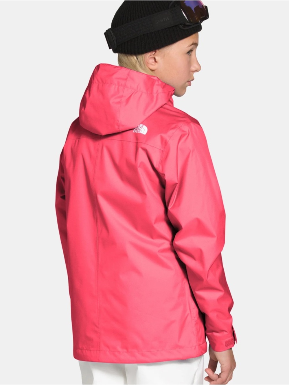 The North Face Mountain View Triclimate Youth Pink Hooded Jacket - Picture 2 of 9